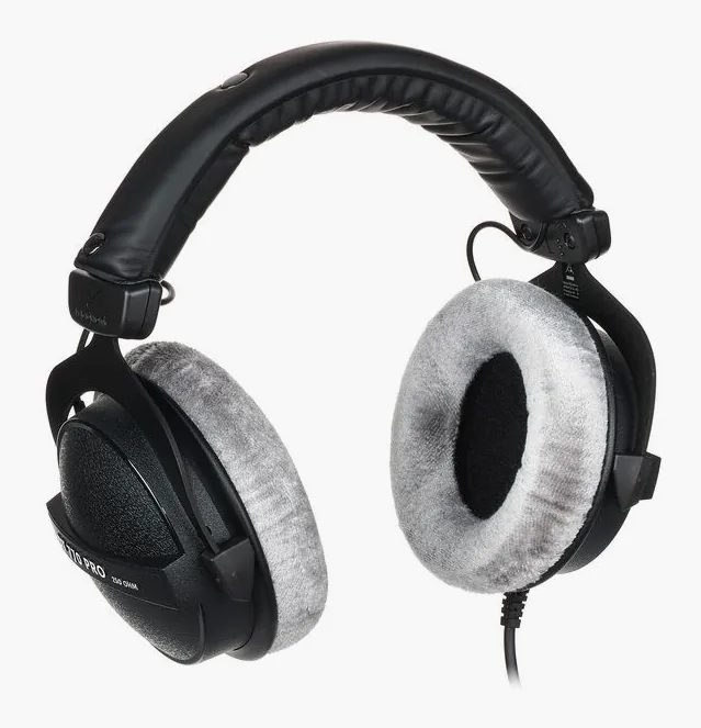 beyerdynamic DT-770 Pro 250 Ohm, gångjärnen och justeringen