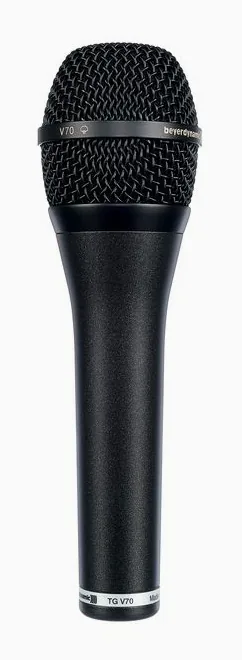 beyerdynamic TG V70, XLR-kontakten i botten