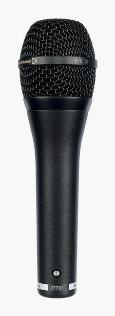 beyerdynamic TG V70 s, XLR-kontakten i botten