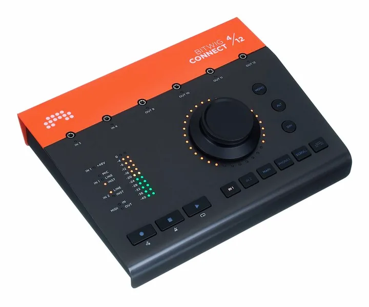 Bitwig Connect 4/12, höljet sett från sidan