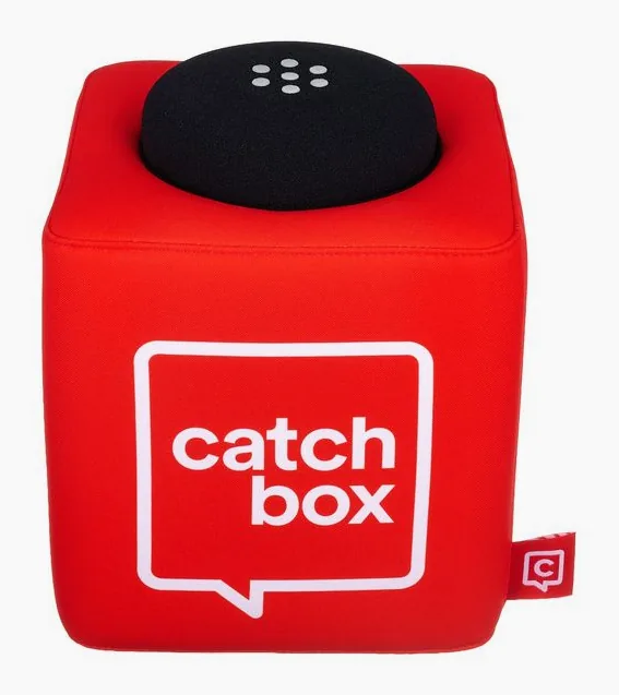 Catchbox Beltpack Module Red, XLR-kontakten i botten