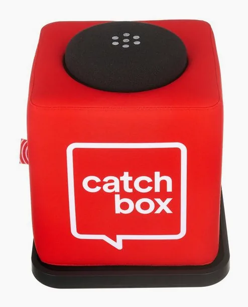 Catchbox Plus Transmitter Cube Red, hållaren och fästet