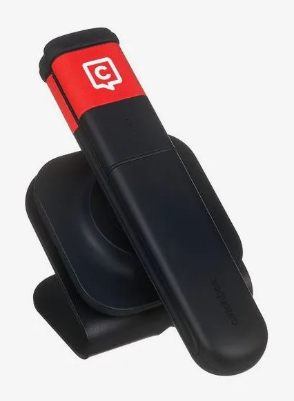 Catchbox Plus Transmitter Stick Red, XLR-kontakten i botten