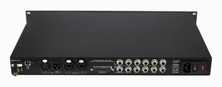 Dangerous Music D-Box+, knapparna på bakpanelen