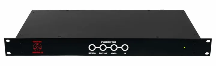 Dangerous Music Monitor SR, fronten med woofer och diskant