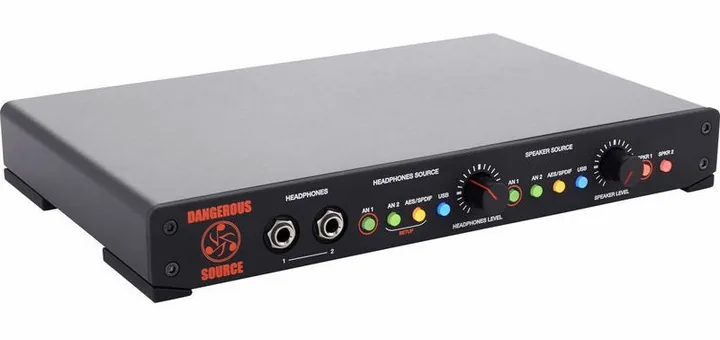 Dangerous Music Source, knapparna på bakpanelen