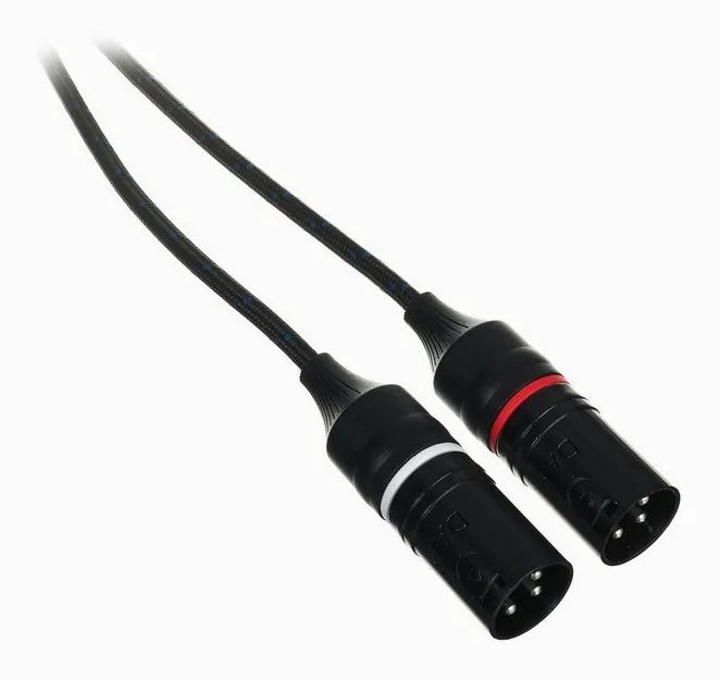 DAP-Audio FL115 USB-C to 2x XLR/M 0.75m, ingångarna på framsidan