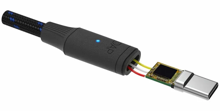 DAP-Audio FL115 USB-C to 2x XLR/M 0.75m, ingångarna på framsidan