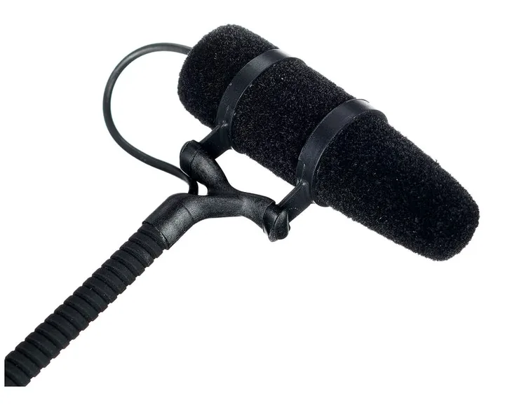 DPA 4097-DP-G-B90-010, mikrofonkorgen på nära håll