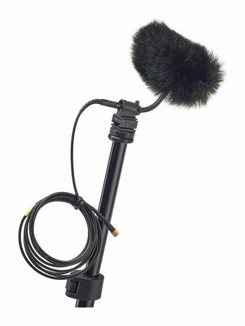 DPA 4097 Interview Kit, mikrofonkorgen på nära håll