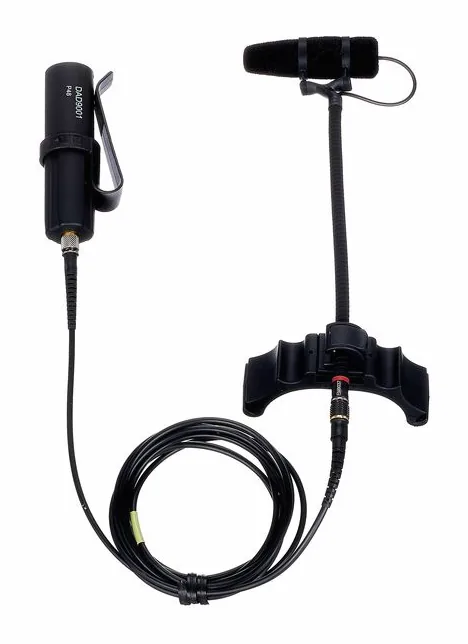 DPA 4099-DP-1-201-C, mikrofonkorgen på nära håll
