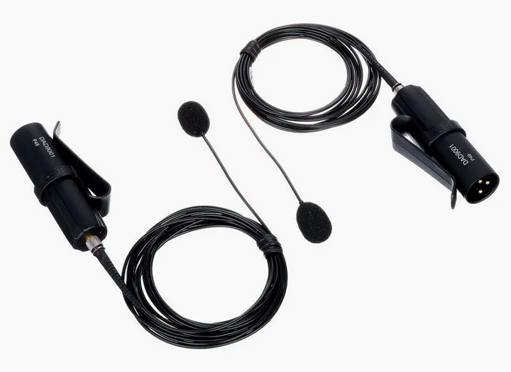 DPA KIT-4060-OP-SMK, XLR-kontakten i botten