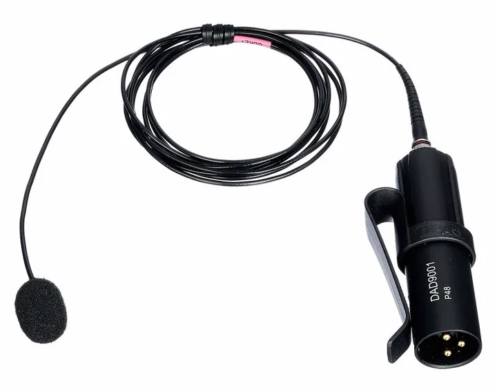 DPA KIT-4061-OP-IMK, XLR-kontakten i botten