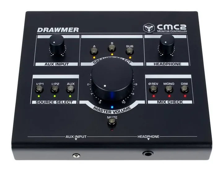 Drawmer CMC2, knapparna på bakpanelen