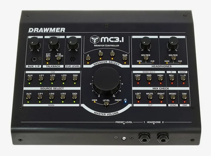 Drawmer MC 3.1, loggan och ytan