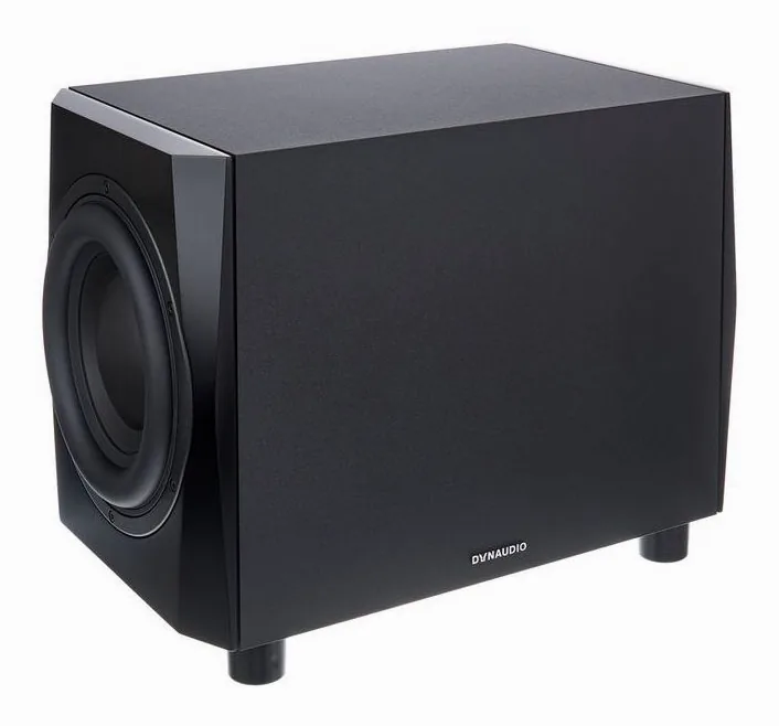 Dynaudio 18S, knapparna på bakpanelen