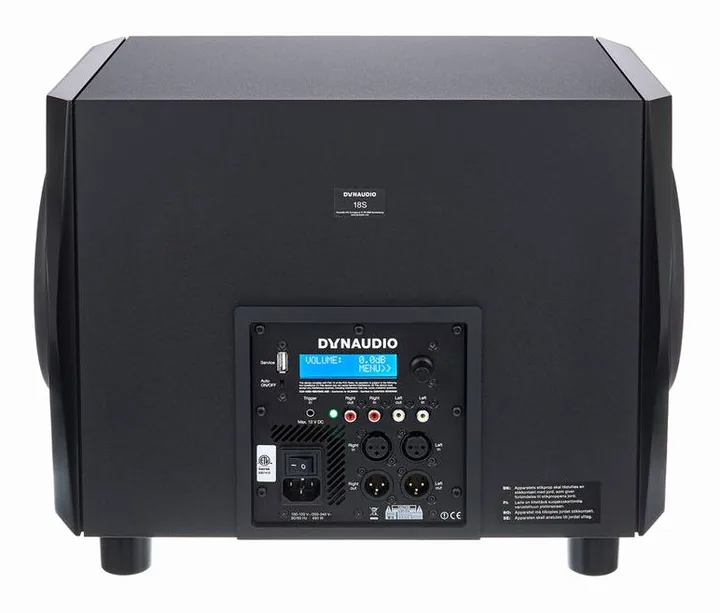 Dynaudio 18S, basreflexporten