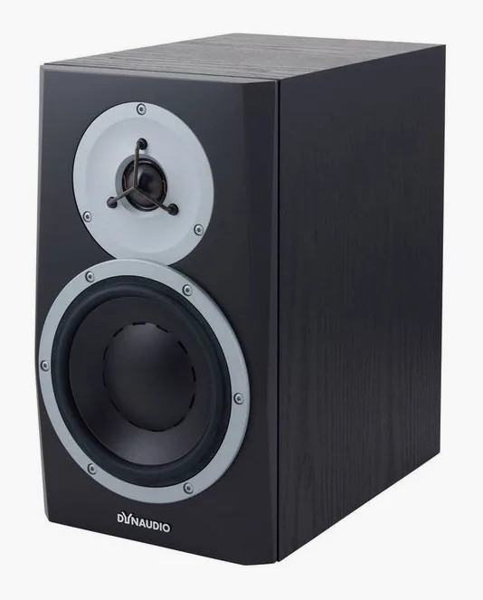 Dynaudio BM5 MKIII Desktop Stand Bundle, kabinettet sett från sidan