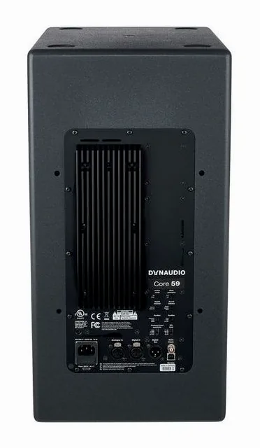 Dynaudio Core 59, kabinettet sett från sidan