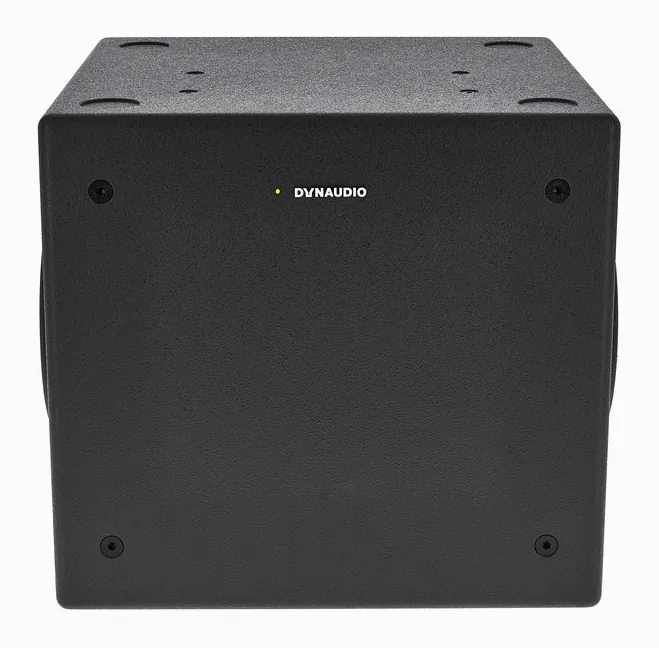 Dynaudio Core Sub Compact, loggan och ytan