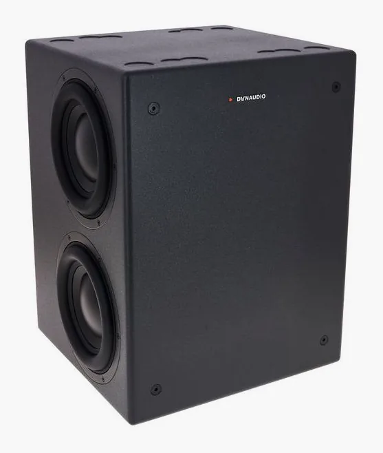 Dynaudio Core Sub, knapparna på bakpanelen