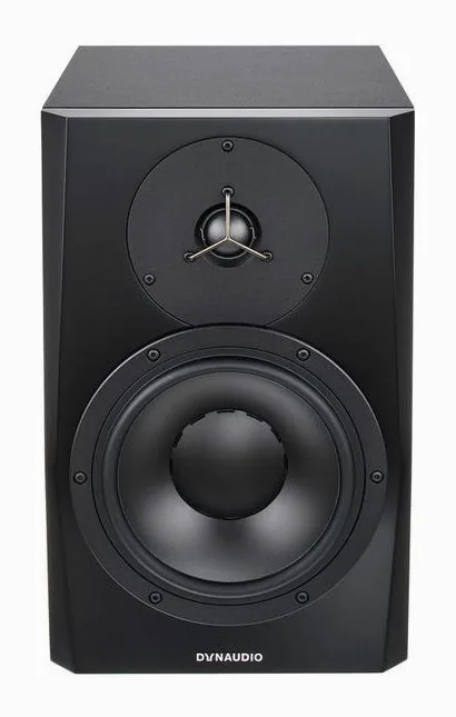 Dynaudio LYD-8 Black, baksidan med anslutningarna