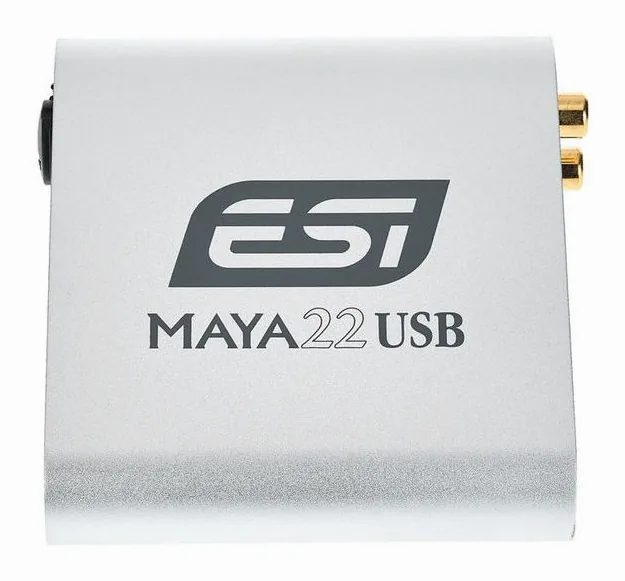 ESI Maya 22 USB, höljet sett från sidan