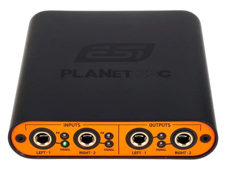 ESI planet 22c, ovansidan av lådan
