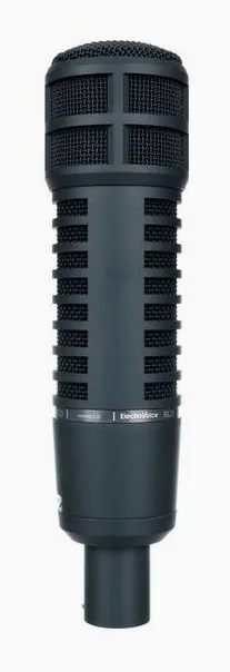 EV RE20-Black, XLR-kontakten i botten