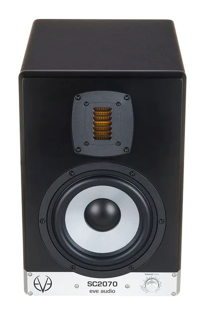 EVE Audio SC2070, knapparna på bakpanelen
