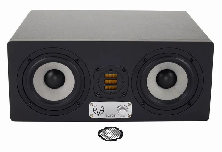 EVE Audio SC305, kabinettet sett från sidan