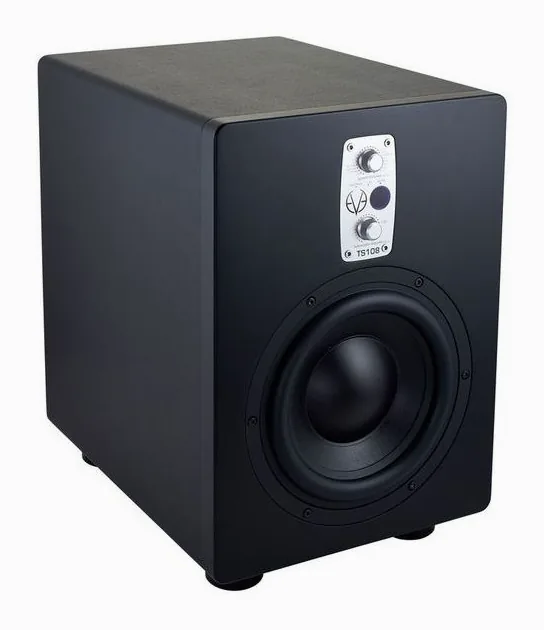 EVE Audio TS108, loggan och ytan
