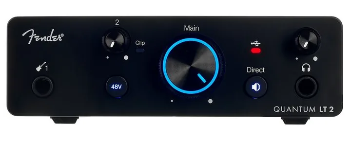 Fender Studio Quantum Creator Bundle, ovansidan av lådan