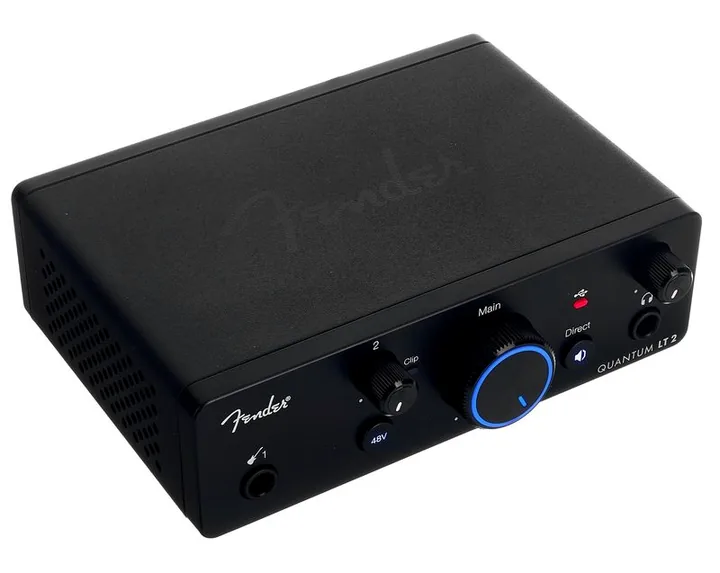 Fender Studio Quantum LT 2, ovansidan av lådan