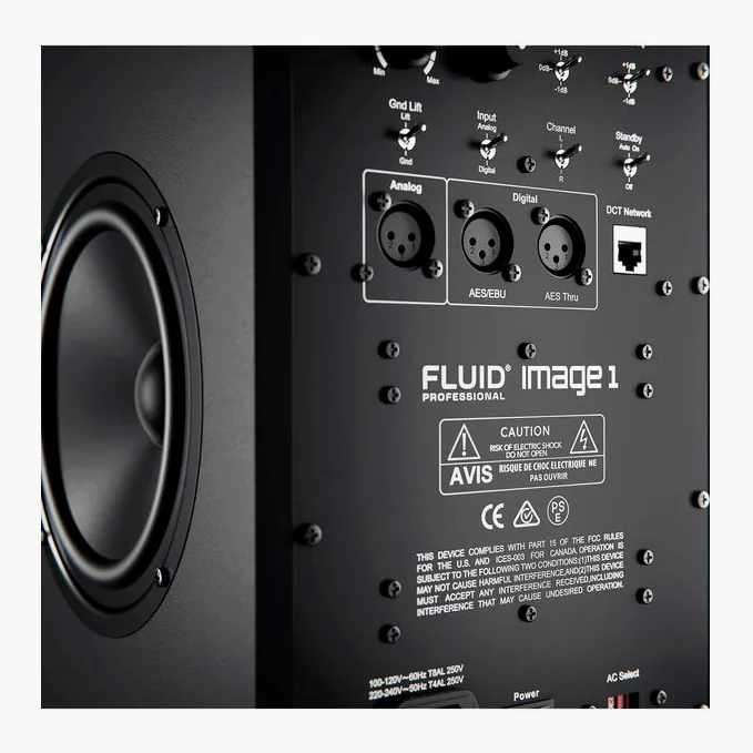 Fluid Audio Image 1, basreflexporten