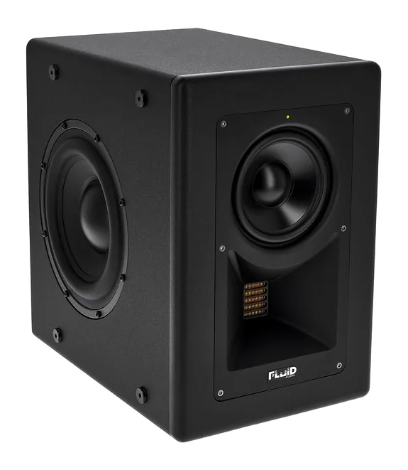 Fluid Audio Image 2, kabinettet sett från sidan