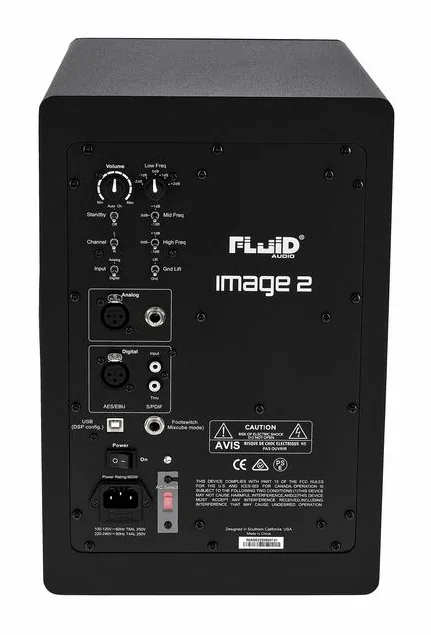 Fluid Audio Image 2, basreflexporten