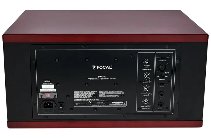 Focal Twin6, kabinettet sett från sidan