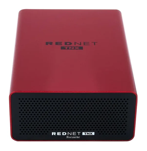 Focusrite RedNet TNX, anslutningarna på baksidan