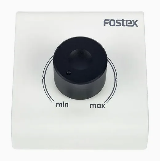 Fostex PC-1 White, loggan och ytan