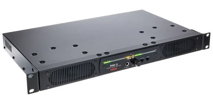Fostex RM-3, loggan och ytan