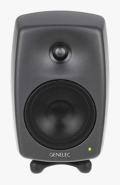Genelec 8030 CP Stand Bundle, baksidan med anslutningarna