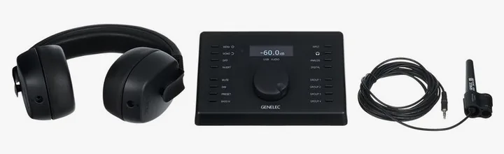 Genelec Unio PRM, baksidan med anslutningarna