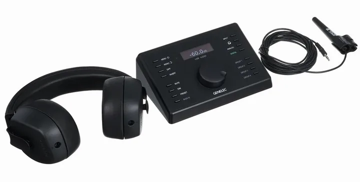 Genelec Unio PRM, knapparna på bakpanelen