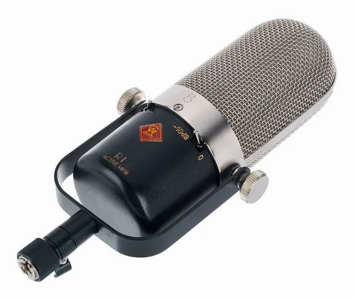 Golden Age Audio Project R1 active Mk3, mikrofonkorgen på nära håll