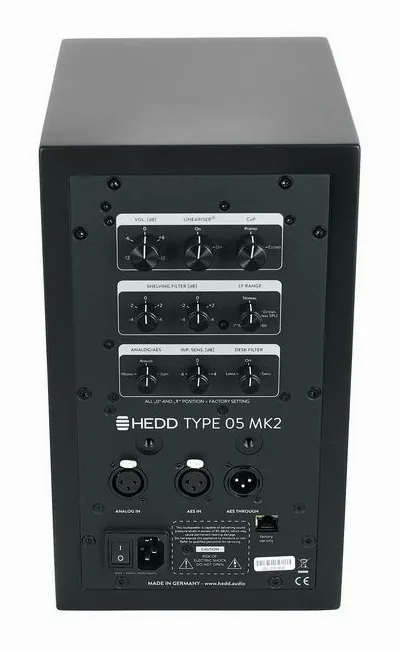 HEDD Type 05 MK2, kabinettet sett från sidan