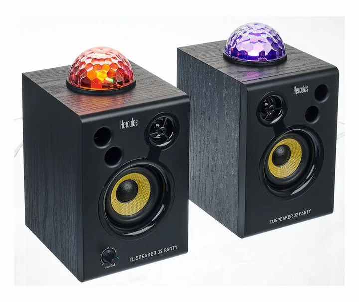 Hercules DJ Speaker 32 Party, kabinettet sett från sidan