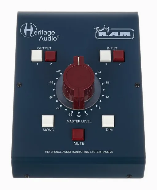 Heritage Audio Baby RAM, fronten med woofer och diskant