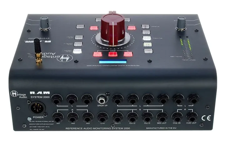 Heritage Audio RAM System 2000, loggan och ytan