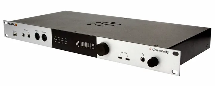 iConnectivity PlayAUDIO1U, frontpanelen med rattarna